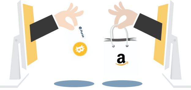 Membayar dengan bitcoin di Amazon