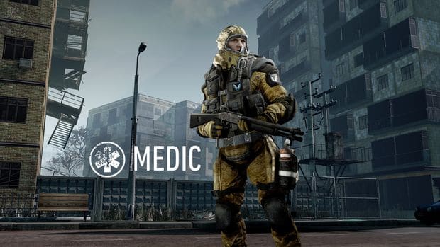 Fitur permainan warface.com: karakter Medic