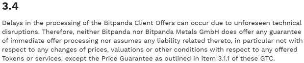 bitpanda.com tidak ada jaminan