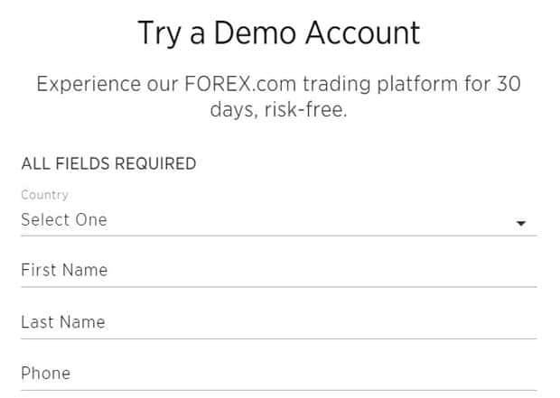 akun demo forex.com