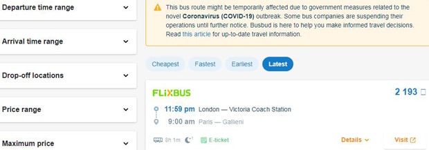 busbud.com pesan tiket