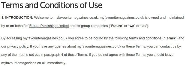 perjanjian pengguna myfavouritemagazines.co.uk