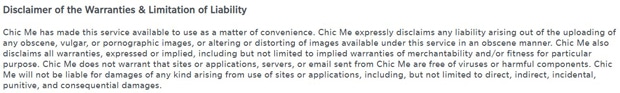 tanggung jawab chicme.com