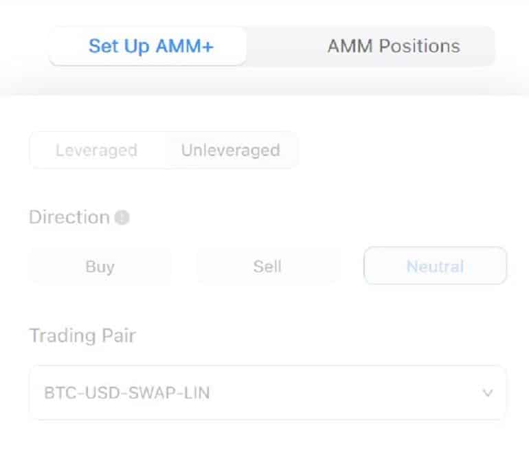 Penyiapan Bitcoin.com AMM+