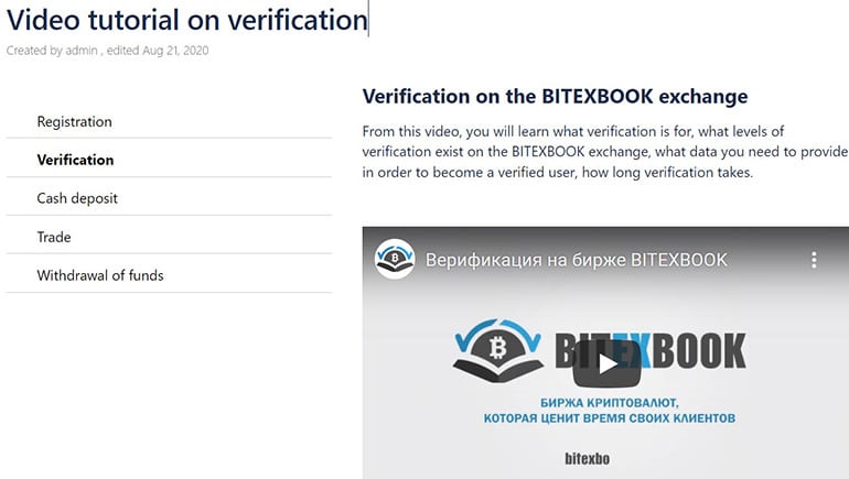 Verifikasi BitexBook