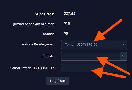 Cara Menarik Dana dari Akun Pocket Option